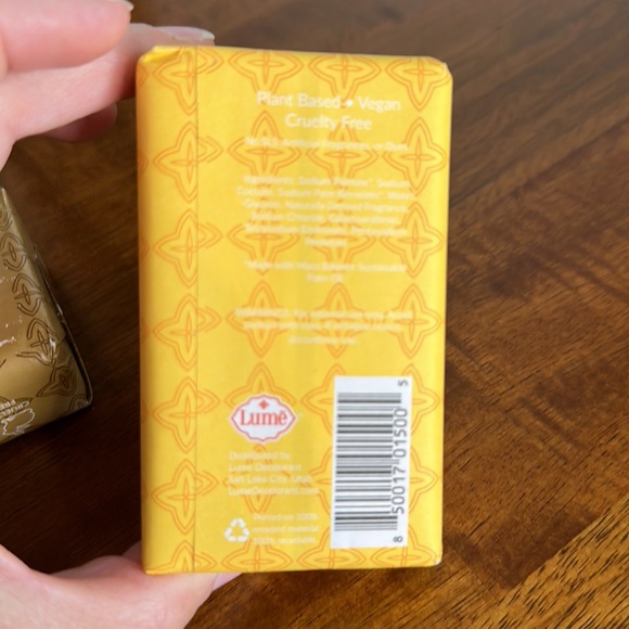 Lume Bath & Body Lume Natural Soap For Face And Body Warm Vanilla